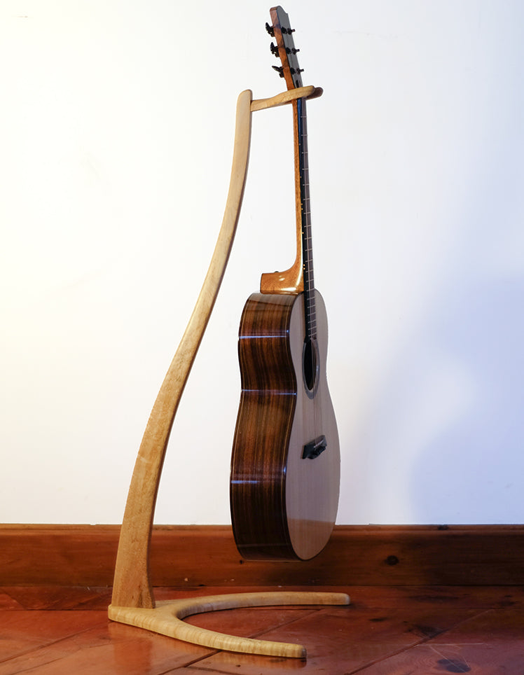 Birdseye Maple Guitar Stand